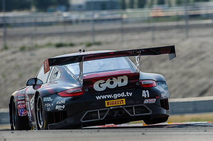 Renger van der Zande GOD Porsche racen in naam van de Heer
